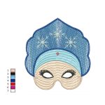 77417 Маска СНІЖНА КОРОЛЕВА