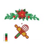 77423 Для різдвяного фартушка