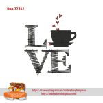 77512 Love coffee