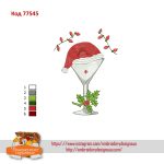 77545 Новорічний фужер