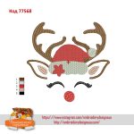 77568 Новорічний олень