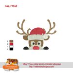 77569 Новорічний олень