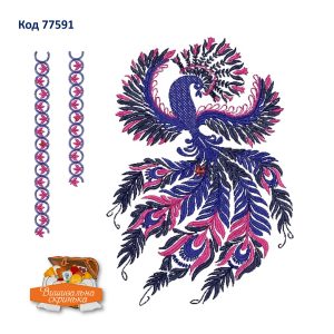 77591 Набір для жіночої вишиванки "Жар-птиця"