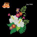77858 Тропічні квіти