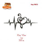 78072 Ноти і серце