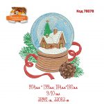 78078 Новорічна куля