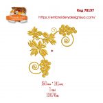 78197 Гілка винограду