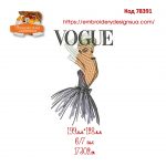 78391  Дівчина (VOGUE)