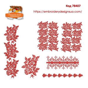 78407 Набір для жіночої та чоловічої вишиванок