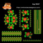 78437 Набір для жіночої та чоловічої вишиванок