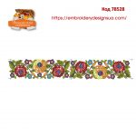 78528 Квітковий орнамент