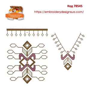 78545 Набір для жіночої вишиванки