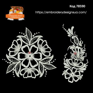 78590 Набір для жіночої вишиванки