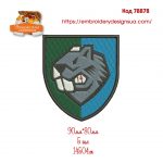 78878 Шеврон 808-й окремий понтонно-мостовий полк Інженерні війська ЗС України