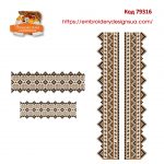 79316 Набір для чоловічої вишиванки