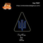 79687 Шеврон ЗСУ Повітряні сили