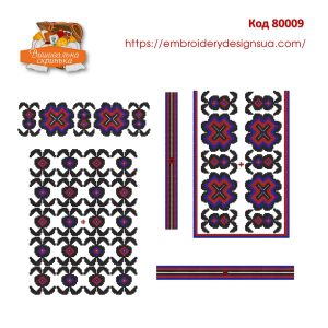 80009 Набір для жіночої сорочки