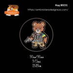 80231 Шеврон Ведмедик