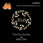 80319 Великодня серветка (вербові гілочки)