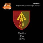 80481 Шеврон 1039 окремий зенітний ракетний полк