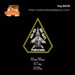 80536 Шеврон МІГ-29 204 БрТА Fulcrum