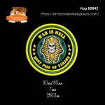 80842 WAR IS HELL DONT PISS OF FARION