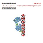 81515 Вишивка в незабудках
