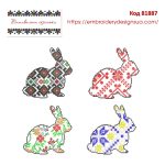 81887  Набір Великодніх зайчиків