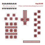 82100 Набір для чоловічої та жіночої вишиванок