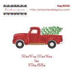 82536 Новорічний грузовик