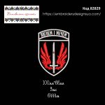 82829 Шеврон 67 ОМБр Вогнем і Мечем