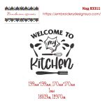 83311 Welcome To My  Kitchen