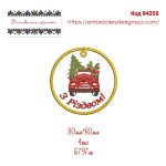 84256 Етикетка З Різдвом!