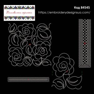 84545 Набір для жіночої та дитячої вишиванки