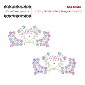 84587 Набір для великоднього рушничка